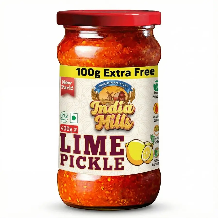 INDIA MILLS Lime Pickle (12x400G)