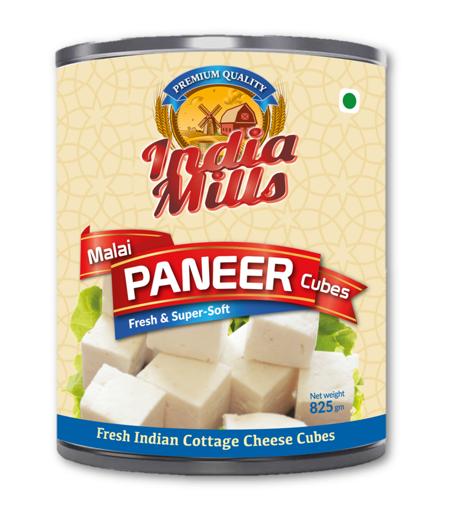 INDIA MILLS Malai Paneer Cubes (12x850g)
