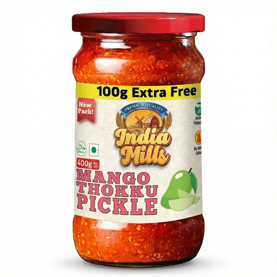 INDIA MILLS Thokku Mango Pickle (12x400G)