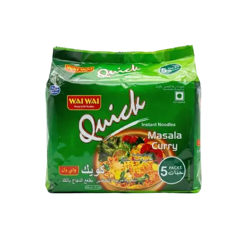Wai Wai Quick Veg Masala Curry (12x5x75Gm)