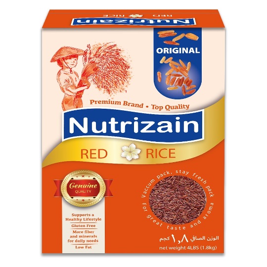 Nutrizain Red Rice (6x4lb)1.8kg
