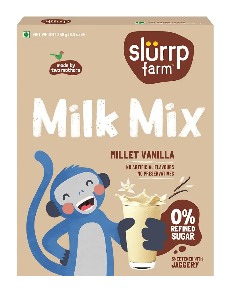 Slurrp Farms Magic Milk Mix - Vanilla (20x250 gms)