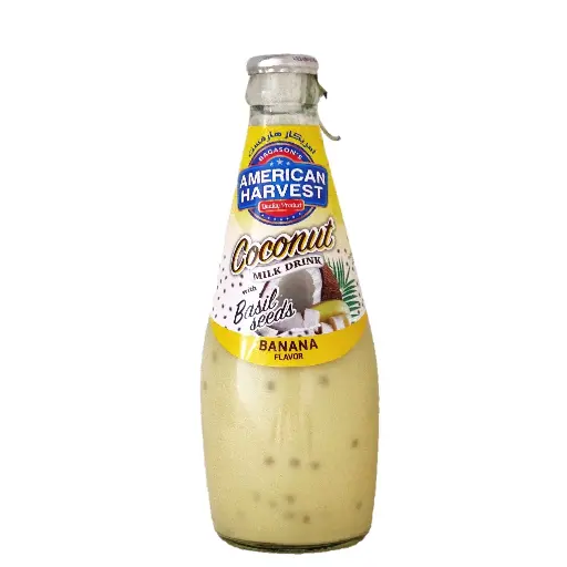 [AH-6] AH Coconut Milk Banana With Basil Seed (24x290ml)