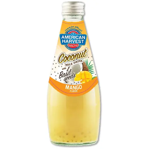 [AH-9] AH Coconut Milk Mango With Basil Seed (24x290ml)