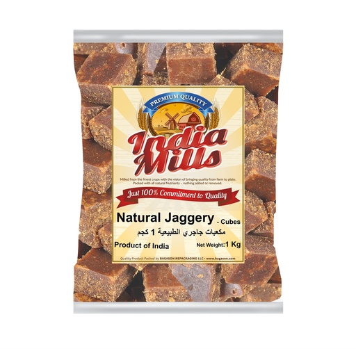 [IM-181] INDIA MILLS Jaggery Cubes 1kg