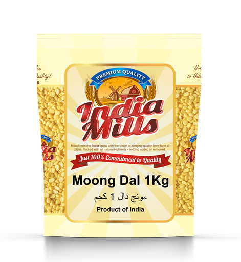 [IM-080] INDIA MILLS MOONG DAL (12x1KG)