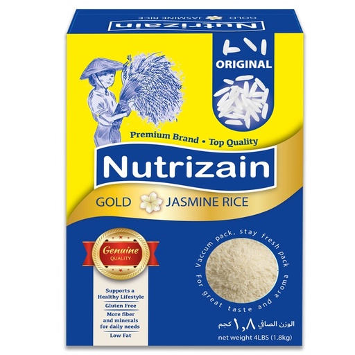 [NR-6] Nutrizain Jasmine Rice Gold (6x4Lb)1.8kg