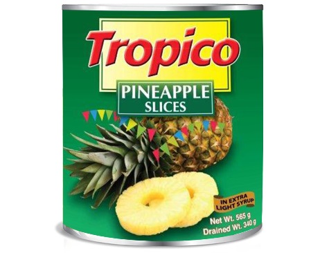 [TR-20] TROPICO Pineapple Sliced (24x565G)
