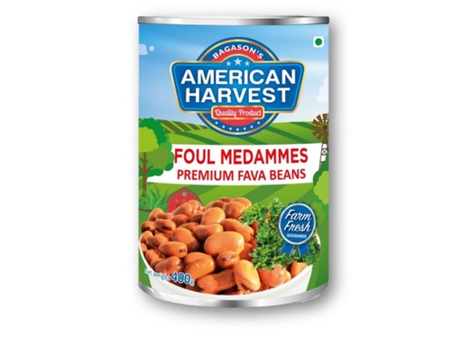 [AH-178] AH Fava Beans (Foul Medammas Plain)(24x400g)