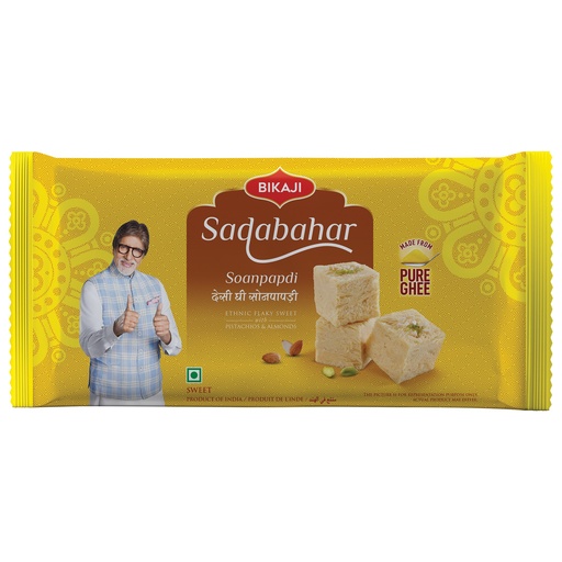 [BIK-32] Bikaji Desi Ghee Soan Papdi Sadabahar (40x200G)