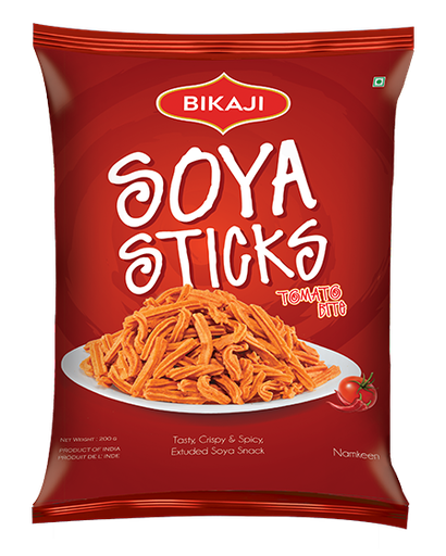 [BIK-37] Bikaji Soya Sticks (Tomato Bunch)(50x40G)