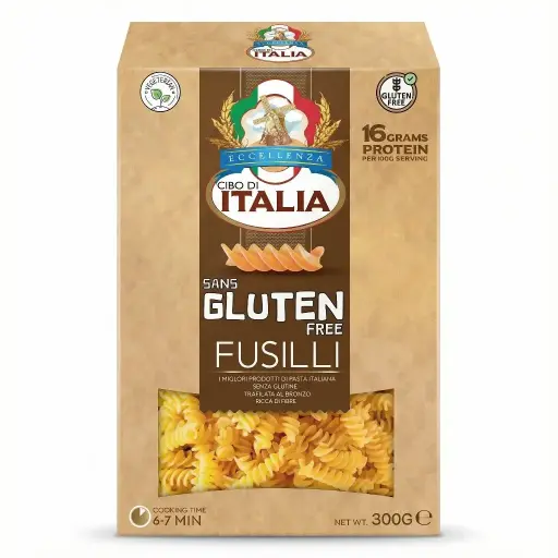 [CIB-010] Cibo Di Italia Pasta Fusilli - Gluten Free (12x300g)
