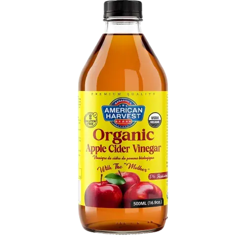 [AH-226] AH Organic Apple Cider Vinegar with Mother 16oz (12x473ml)